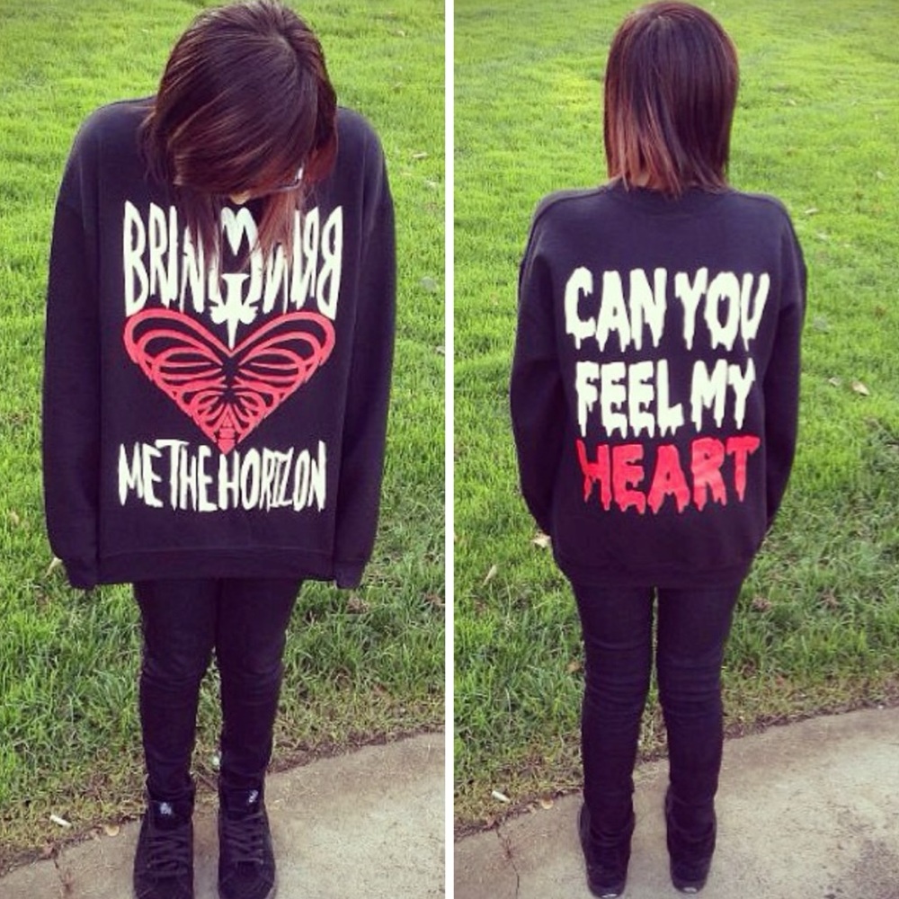 Bring Me The Horizon Heart Crewneck